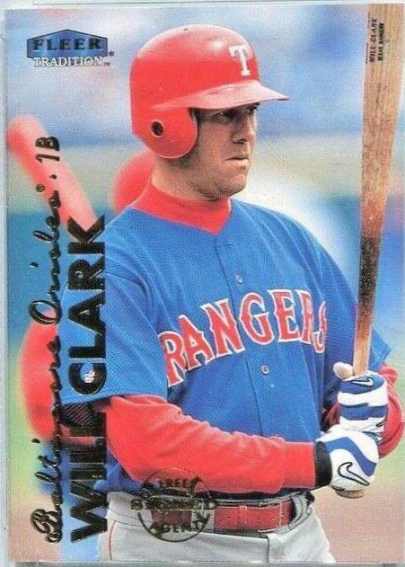 Will Clark #78 Baseball Cards 1999 Fleer