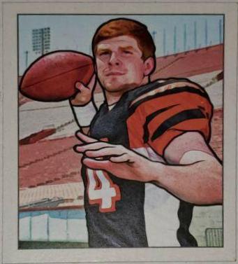 Andy Dalton #83 Football Cards 2011 Topps 1950 Bowman