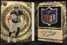 Tre Tucker #6 Football Cards 2023 Panini Spectra Rookie Autograph Gold