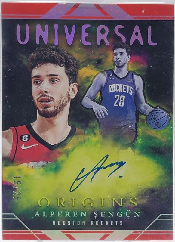 Alperen Sengun [Red] #UA-ASH Prices | 2023 Panini Origins Universal ...