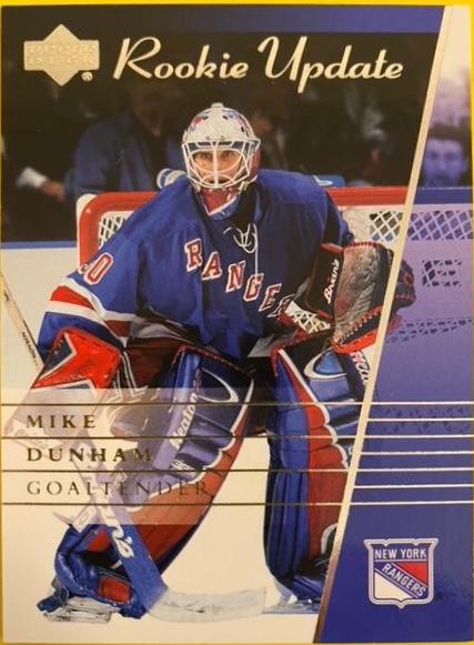 Mike Dunham #66 Hockey Cards 2002 Upper Deck Rookie Update