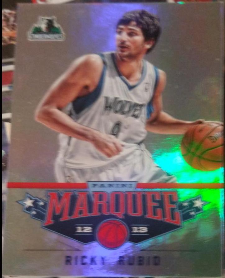 Ricky Rubio #52 Basketball Cards 2012 Panini Marquee