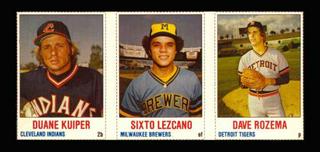 Dave Rozema, Duane Kuiper, Sixto Lezcano