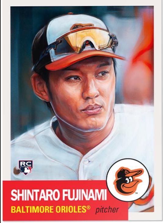 Shintaro Fujinami #663 2023 Topps Living Baseball
