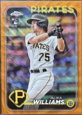 Alika Williams [Orange Wave Refractor] #34