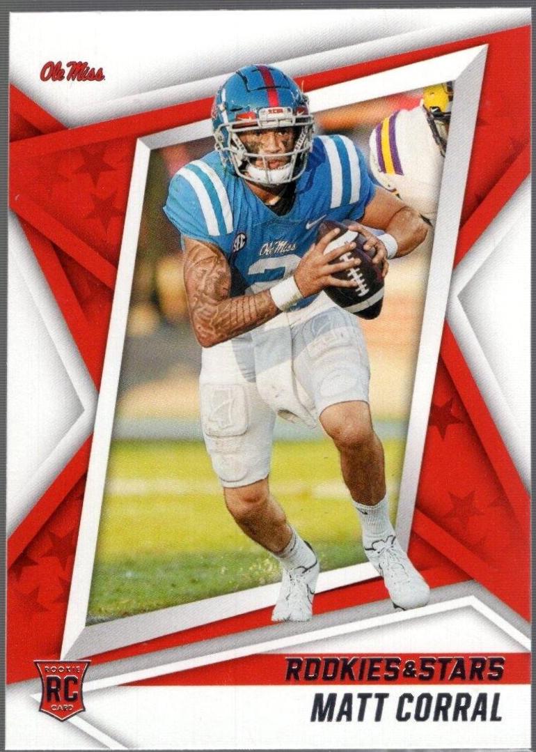 Matt Corral #3 Football Cards 2022 Panini Chronicles Draft Picks Rookies and Stars