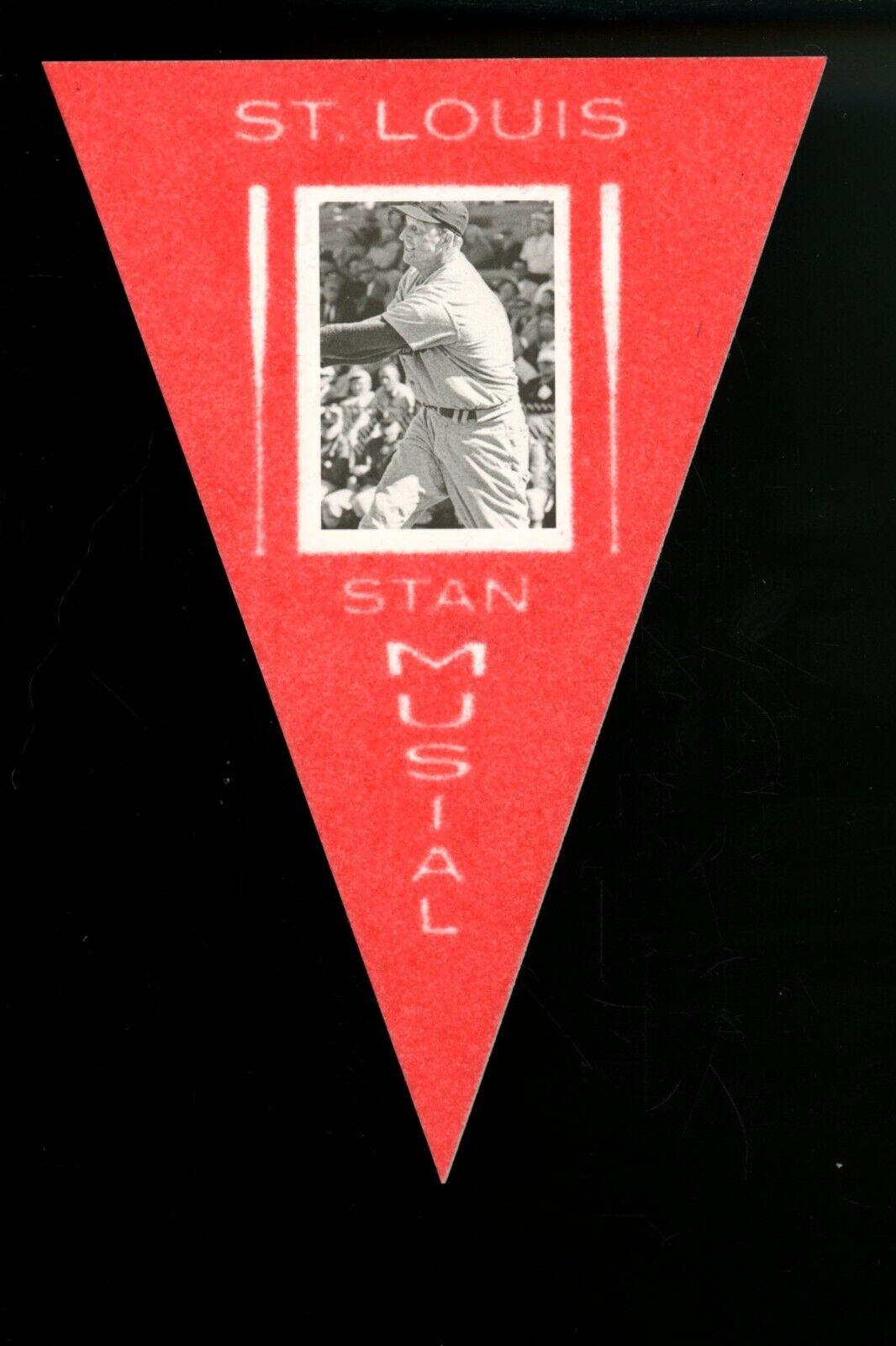 Stan Musial #30 2013 Panini Cooperstown Pennants Baseball