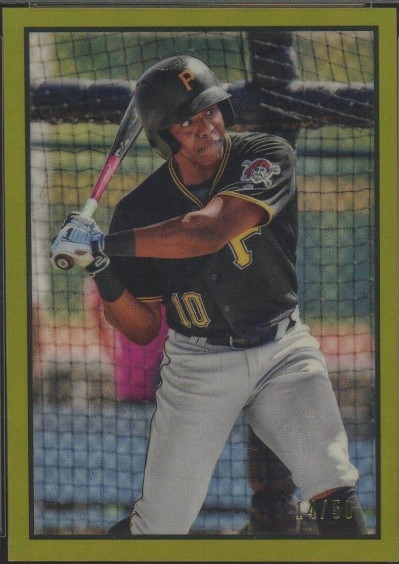 KE'Bryan Hayes [Chrome Yellow Refractor] #69