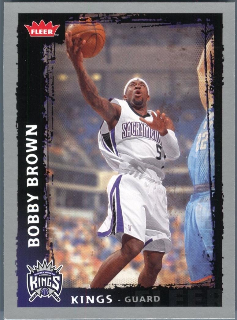 Bobby Brown #169 2008-09 Fleer Basketball