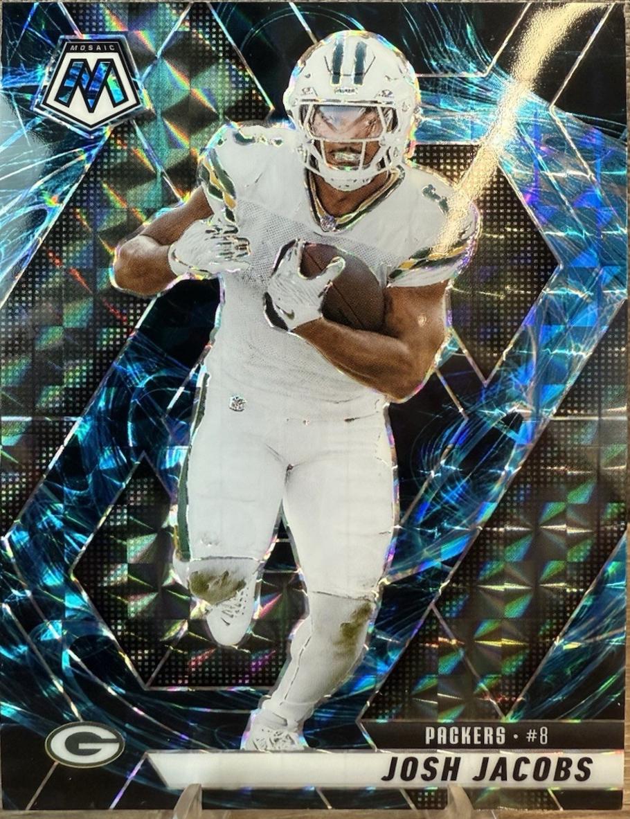 Josh Jacobs [Mosaic Genesis] #156 Prices | 2025 Panini Mosaic