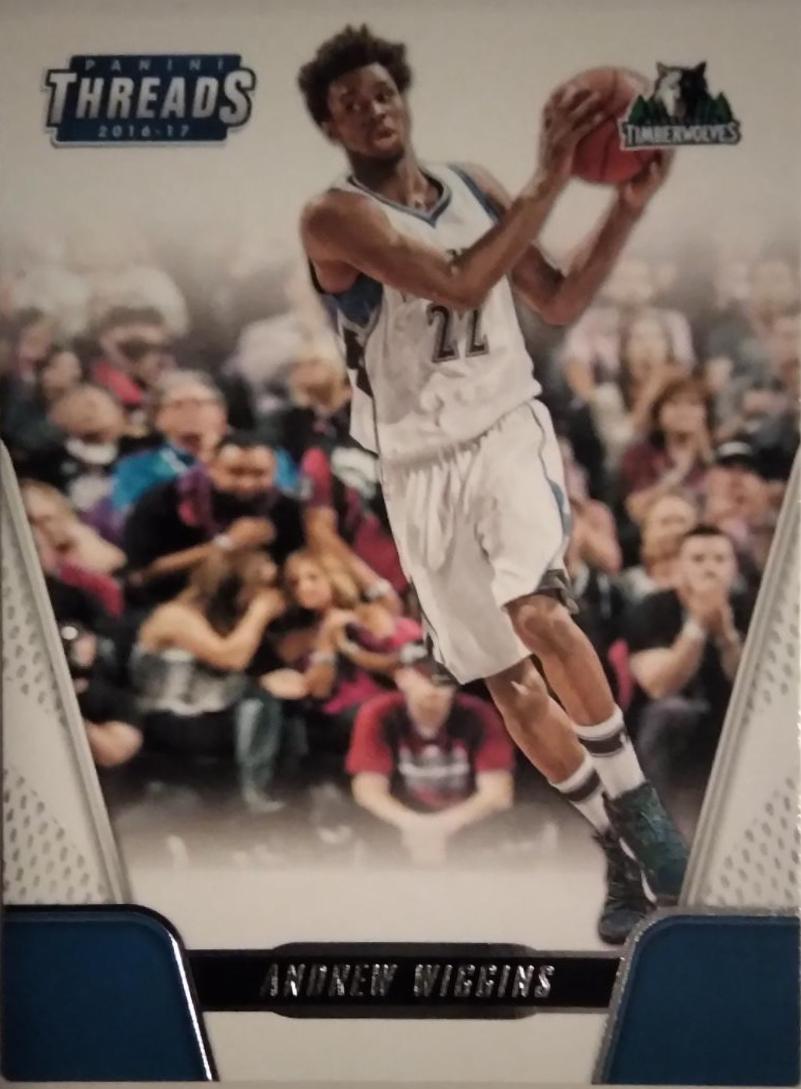 Andrew Wiggins #3 Basketball Cards 2016 Panini Threads