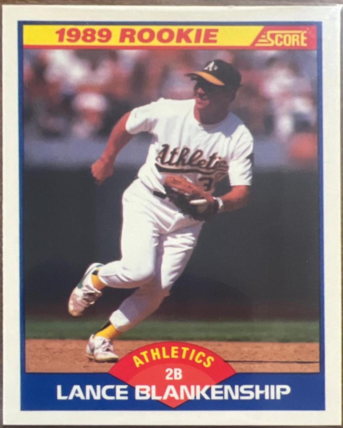 Lance Blankenship #641 Baseball Cards 1989 Score
