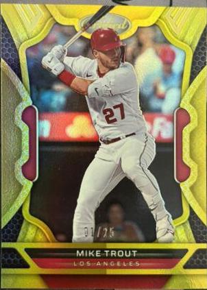 Mike Trout [Mirror Gold] #42