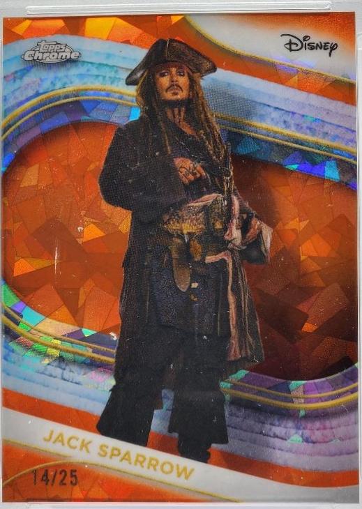 Jack Sparrow [Orange Sapphire Refractor] #3 Prices | 2025 Topps