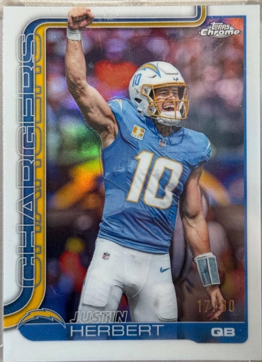 Justin Herbert [White Image Variation] #158