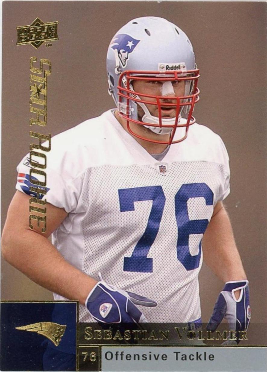 Sebastian Vollmer #254 2009 Upper Deck Football