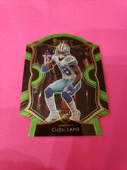 CeeDee Lamb [Neon Green Prizm Die Cut] #57 Prices | 2020 Panini