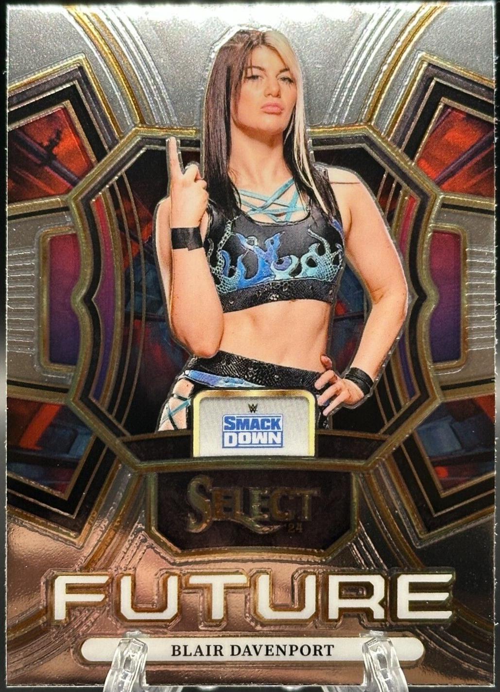Blair Davenport #9 Wrestling Cards 2024 Panini Select WWE Future