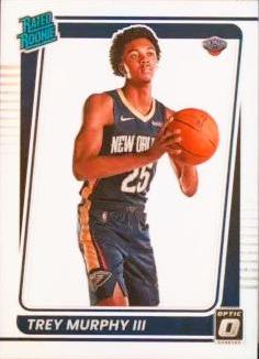 Trey Murphy III #178 Basketball Cards 2021 Panini Donruss Optic