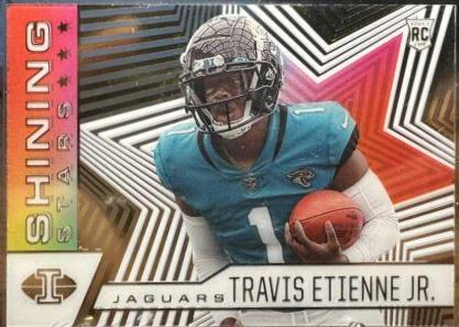 Travis Etienne Jr. #SS-20 Football Cards 2021 Panini Illusions Shining Stars