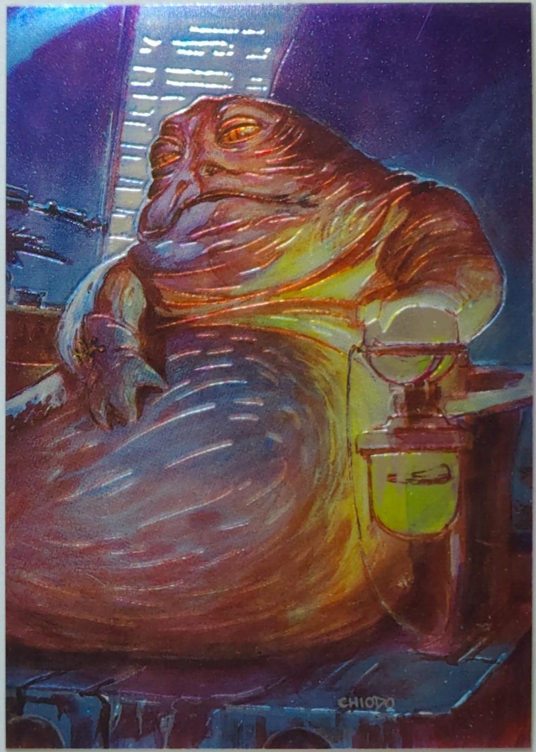 Jabba The Hutt #73 Star Wars 1996 Topps