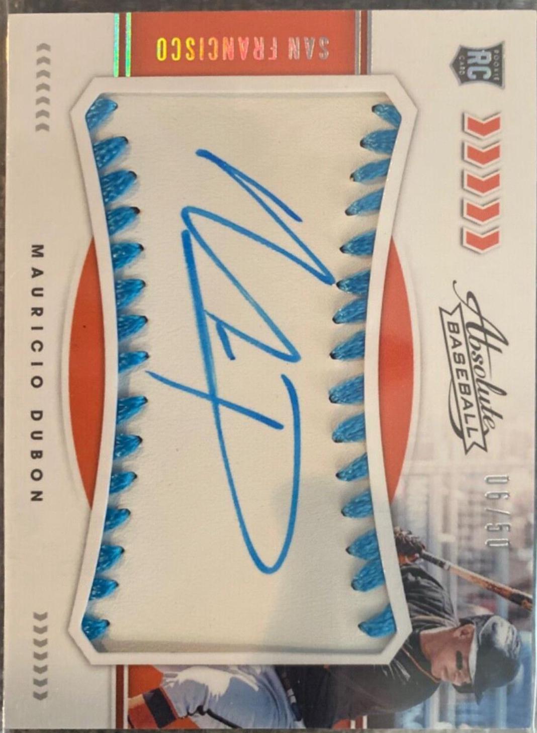 Mauricio Dubon [Material Signature Light Blue] #102