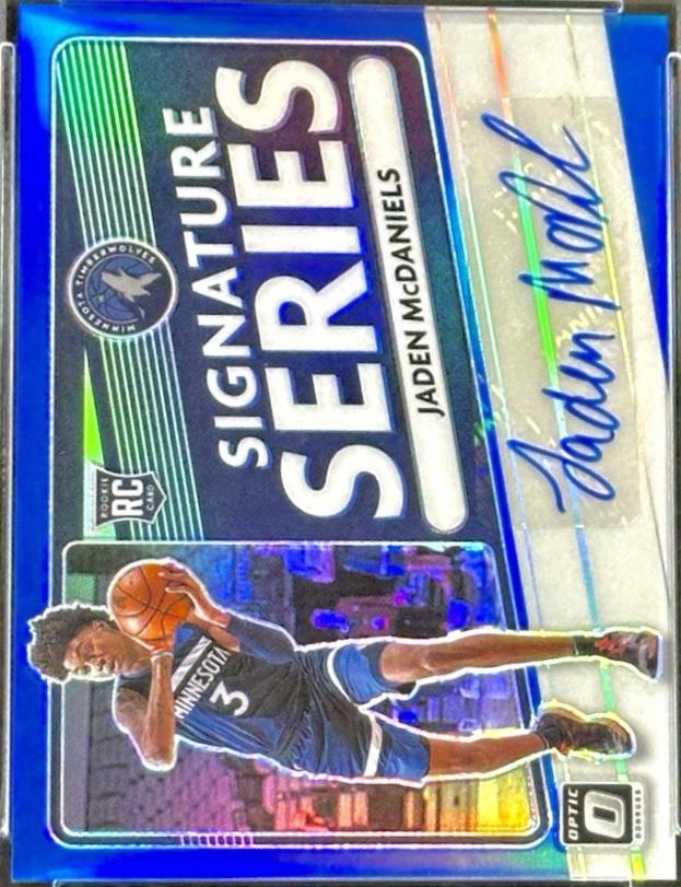 Jaden McDaniels [Blue] #SS-JMC
