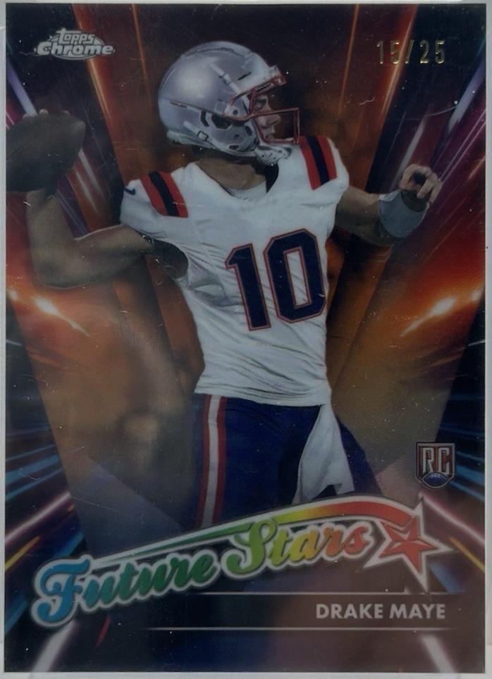 Drake Maye [Orange Refractor] #FS-3