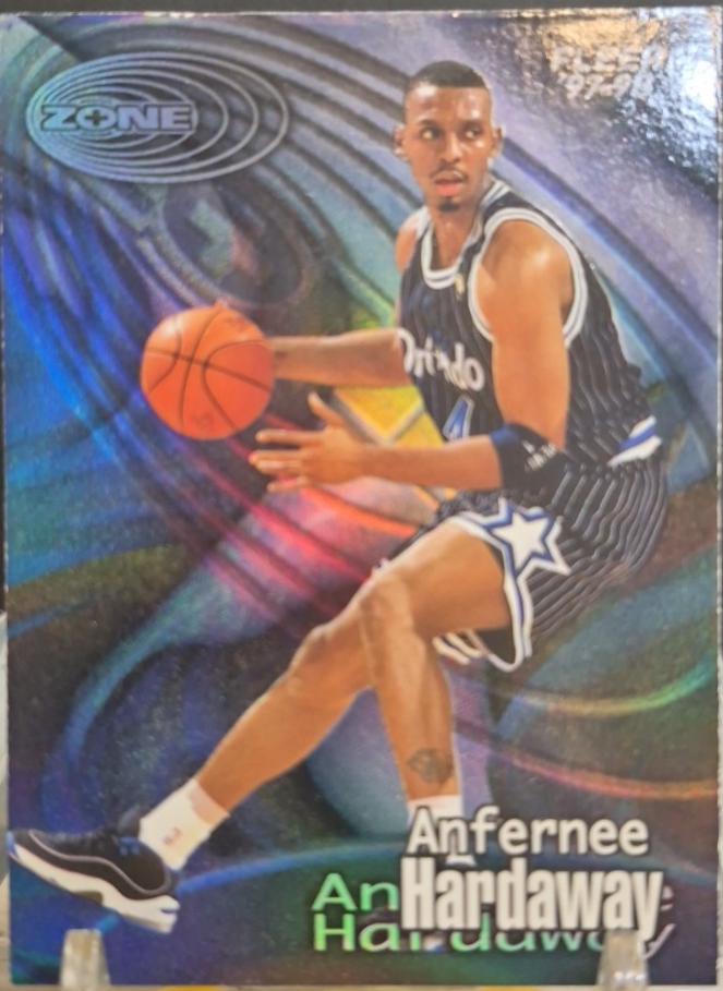 Anfernee Hardaway #6Z Basketball Cards 1997 Fleer Zone