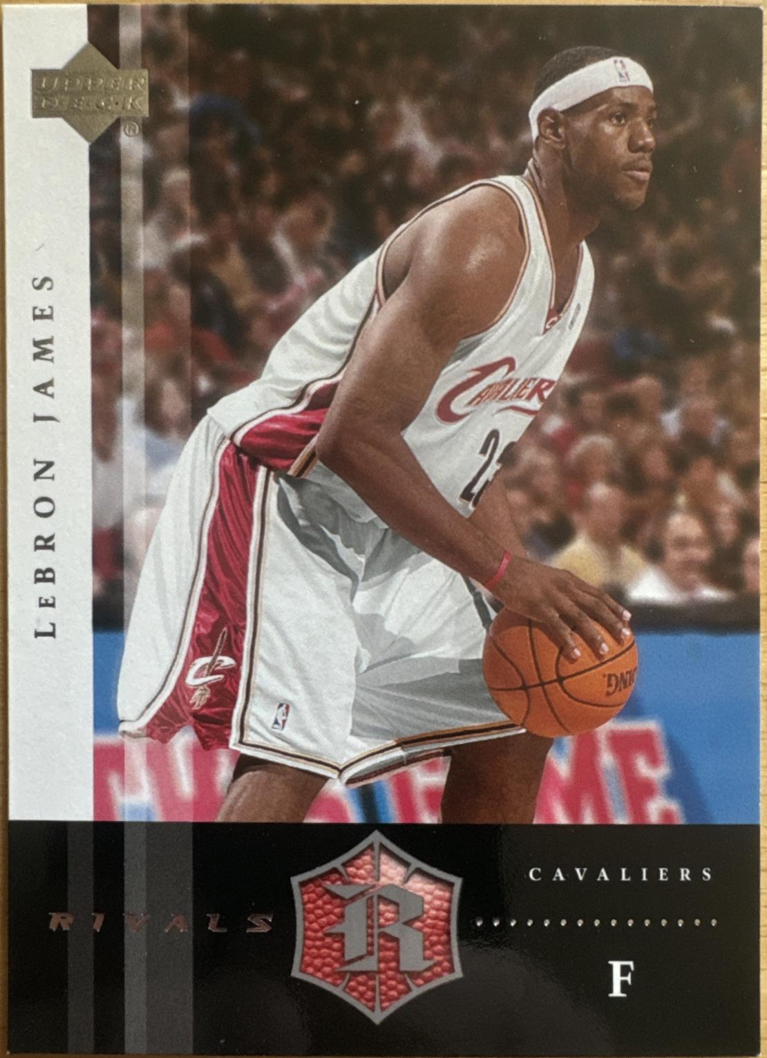 LeBron James #9 Basketball Cards 2004 Upper Deck Rivals