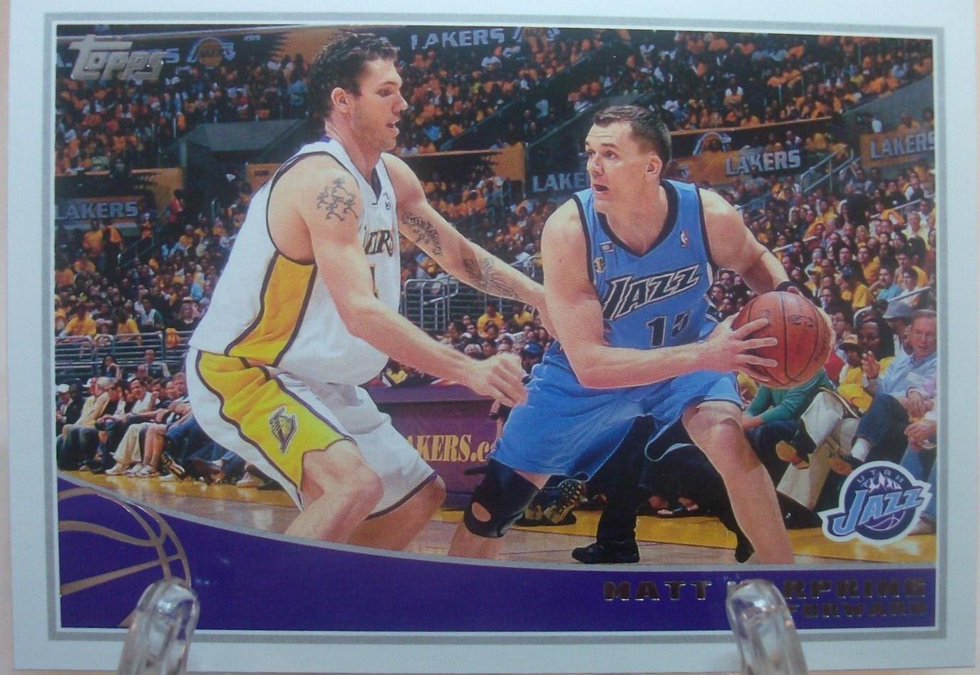 Matt Harpring #303 Basketball Cards 2009 Topps