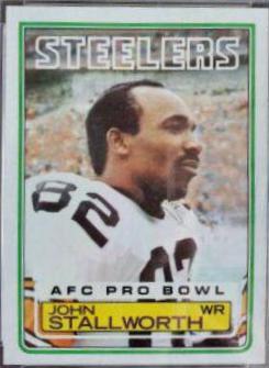 John Stallworth #366 Football Cards 1983 Topps