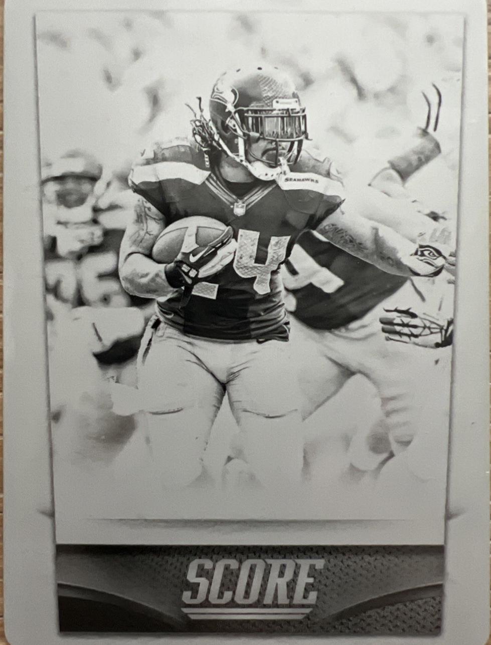 Marshawn Lynch [Printing Plate] #197