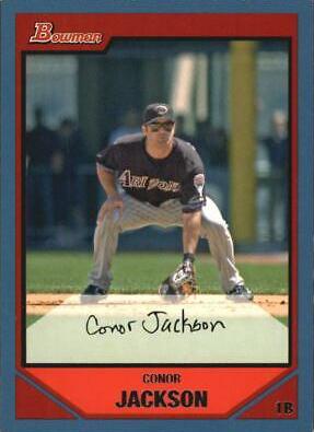 Conor Jackson #25 Baseball Cards 2007 Bowman
