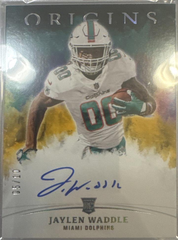 Jaylen Waddle [Gold] #RA-JW