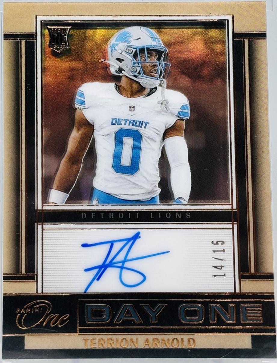 Terrion Arnold #140 2024 Panini One Football