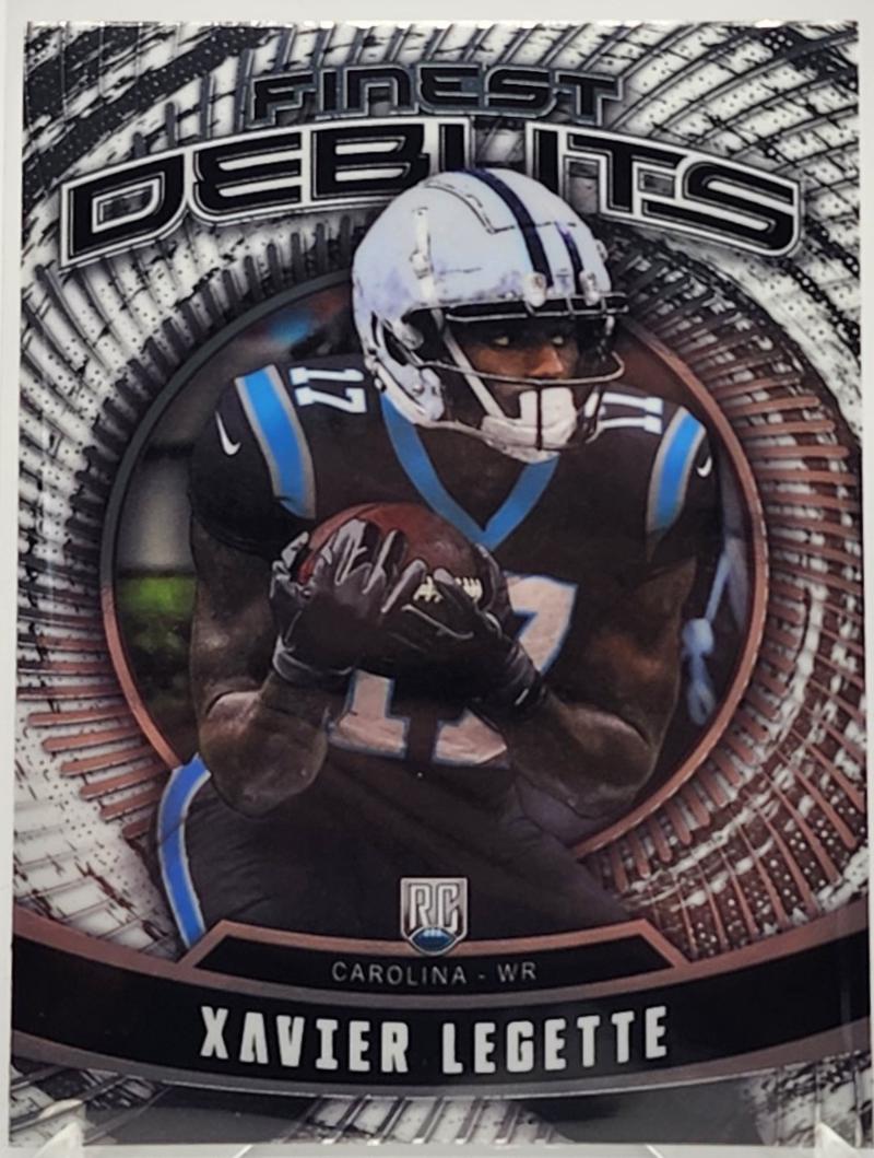 Xavier Legette #D-11 Football Cards 2024 Topps Finest Debut