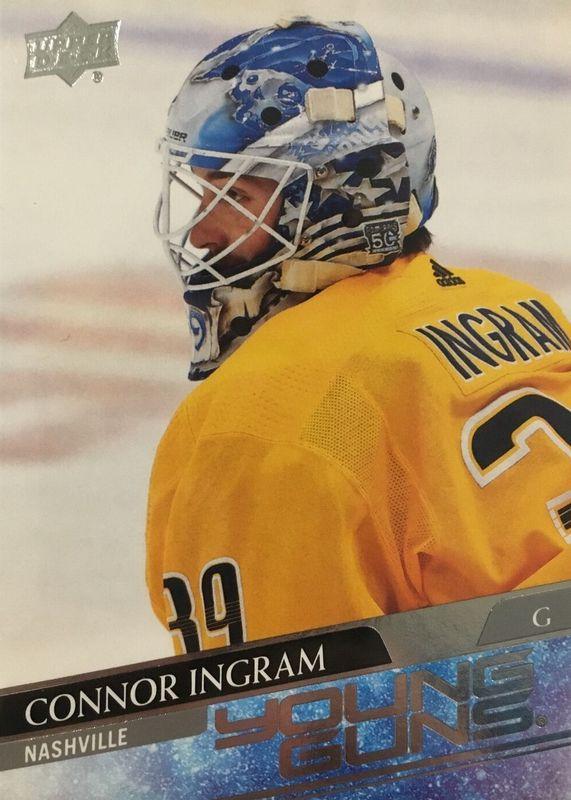 Connor Ingram #223 Hockey Cards 2020 Upper Deck