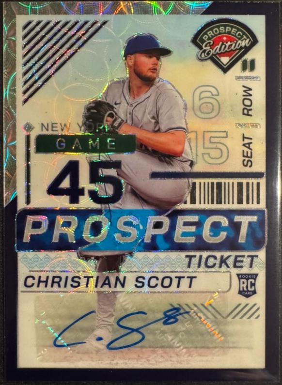 Christian Scott [Purple Scope Holo Ticket Signature] #74