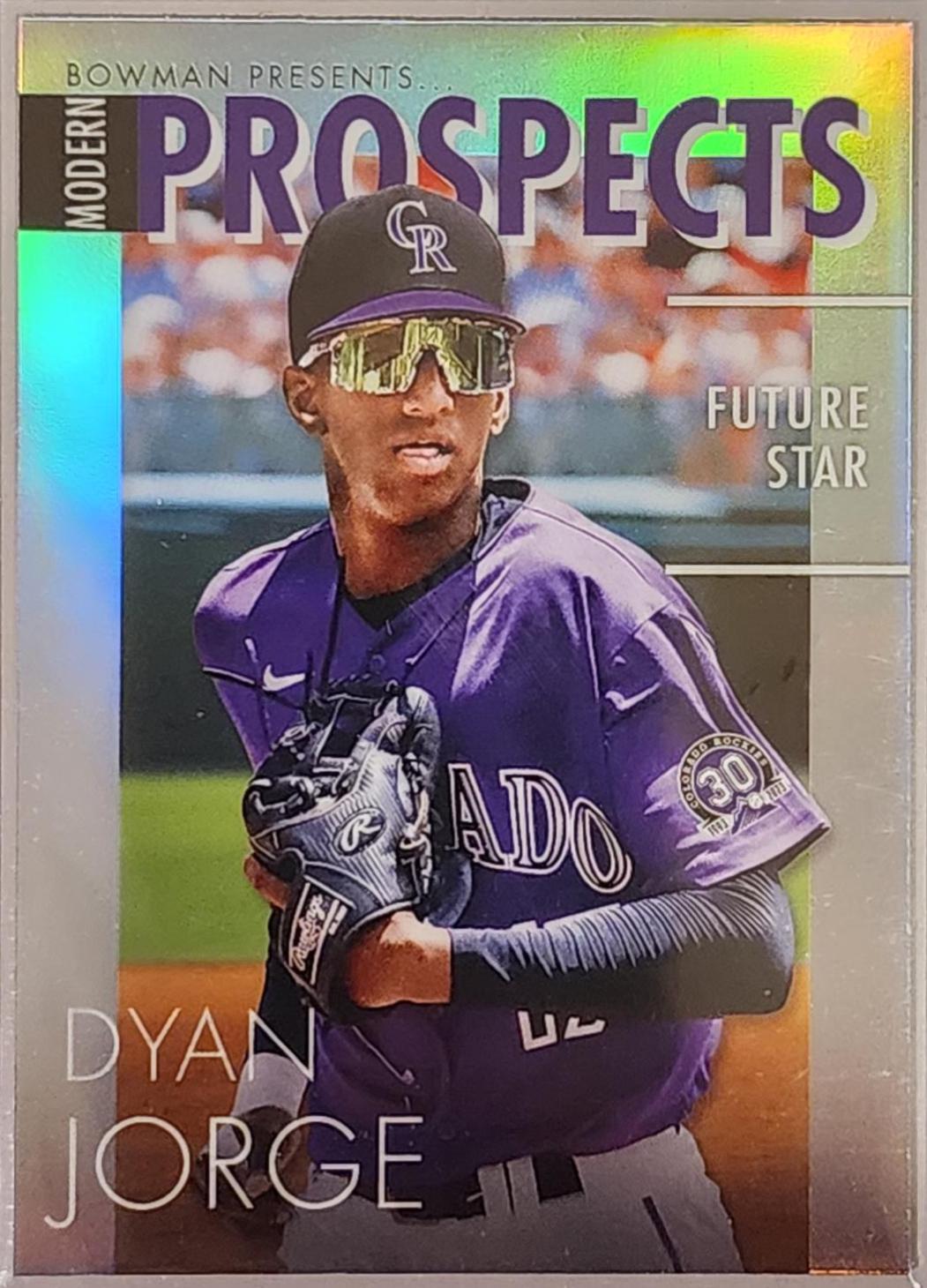 Dyan Jorge #MP-10 Baseball Cards 2023 Bowman Modern Prospects