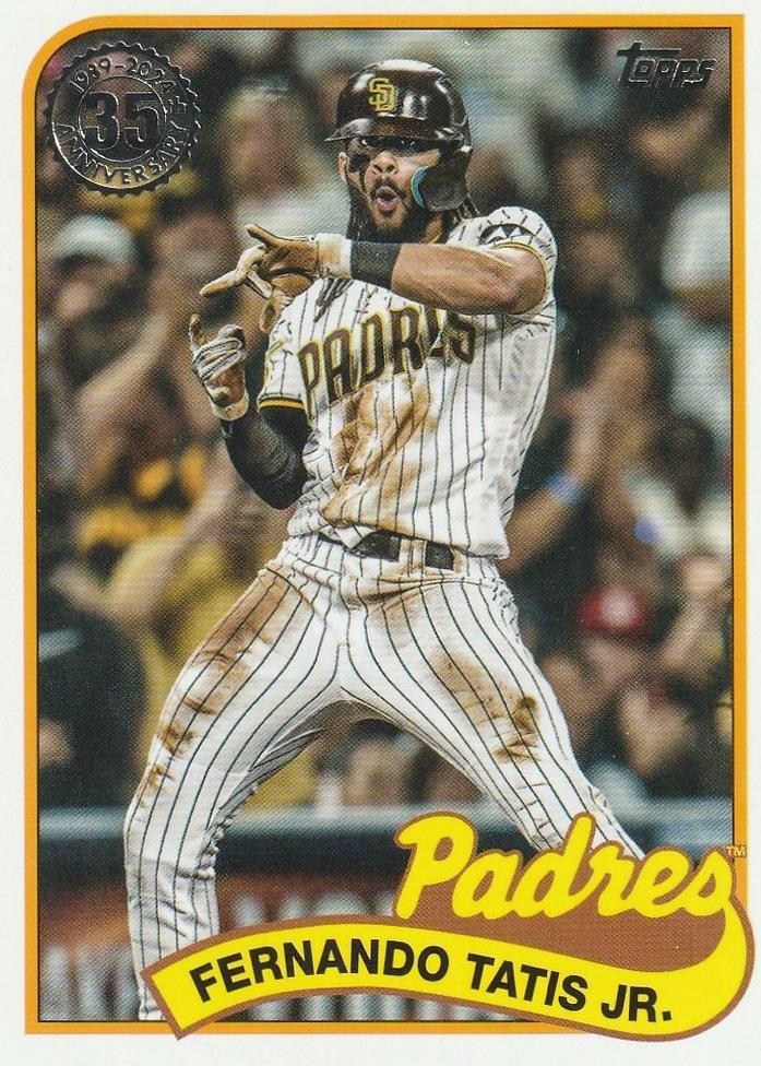 Fernando Tatis Jr #89B-10 Baseball Cards 2024 Topps 1989
