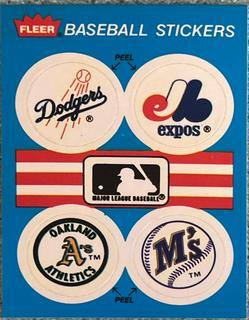 Dodgers, Expos, Athletics, Mariners