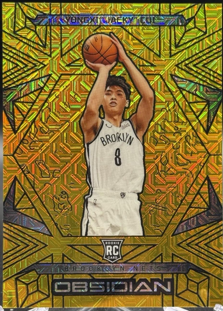 Yongxi "Jacky" Cui #159 2024-25 Panini Obsidian Basketball
