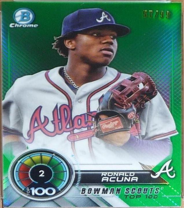 Ronald Acuna [Green Refractor] #BTP-2