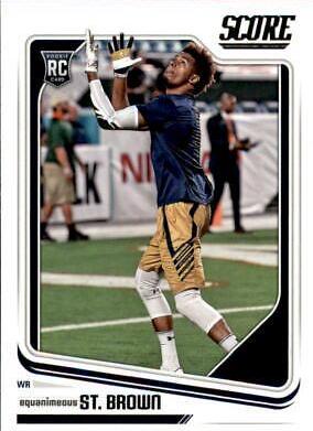 Equanimeous St. Brown #398 Football Cards 2018 Score