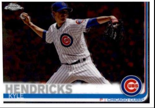 Kyle Hendricks #185 2019 Topps Chrome Baseball