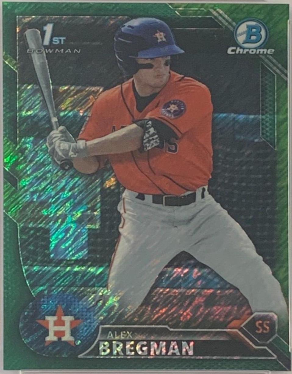 Alex Bregman [Green Shimmer Refractor] #BCP-4