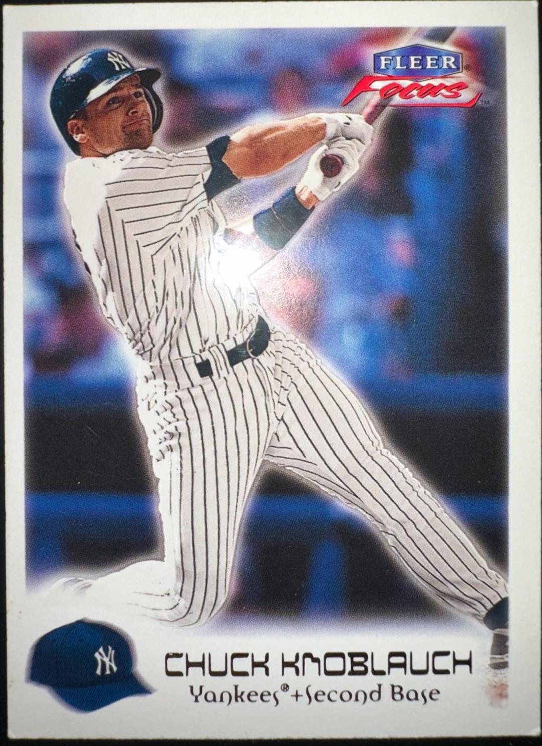Chuck Knoblauch #14 Baseball Cards 2000 Fleer Focus