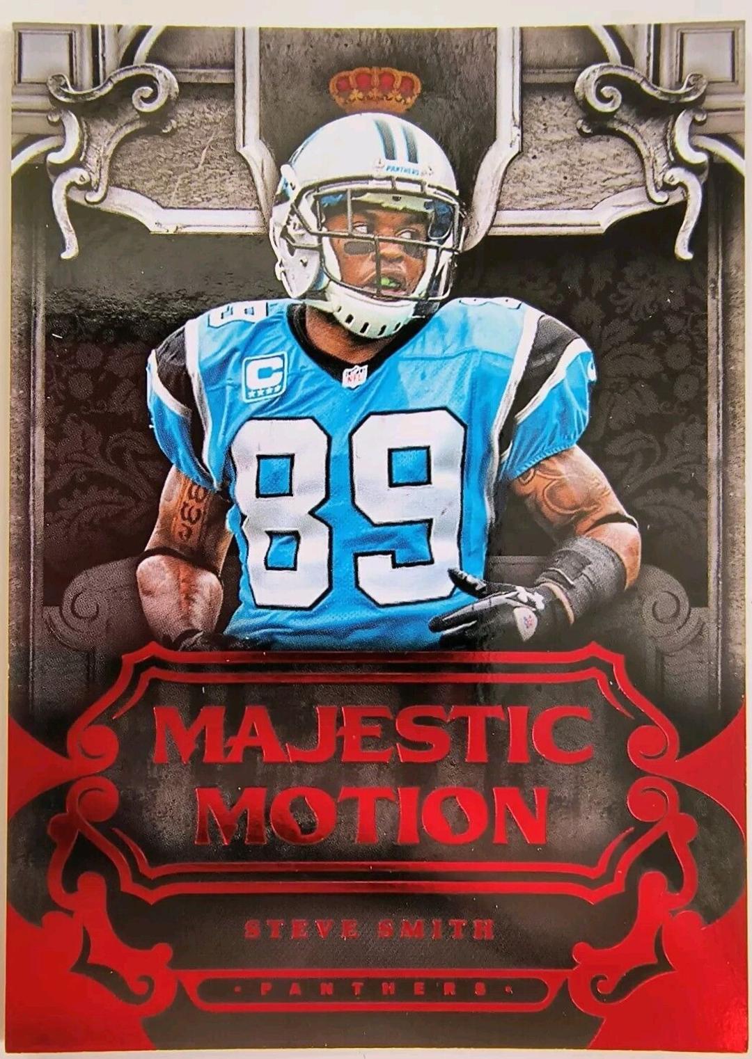 Steve Smith #19 Football Cards 2012 Panini Crown Royale Majestic Motion