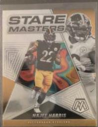 Najee Harris #SM-13 Football Cards 2022 Panini Mosaic Stare Masters